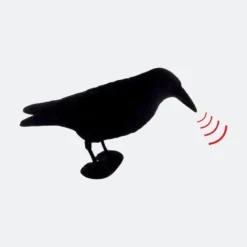 APPELANT PLASTIQUE CORBEAU CROASSEUR FLOQUÉ - CHASSE GIBIER D'EAU