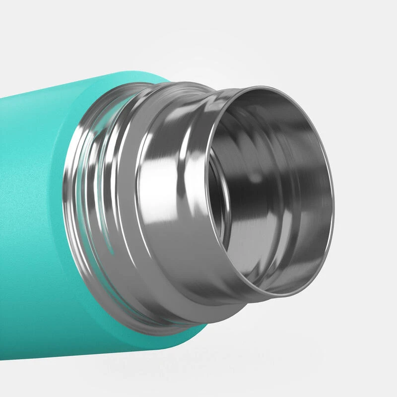 Quechua Bouteille Isotherme Inox 0,4L Avec Gobelet Pour La RandonnĂ©e - Turquoise â Image 7