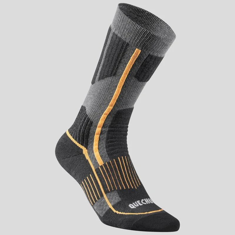 Quechua Chaussettes Chaudes De RandonnĂ©e - SH500 MOUNTAIN MID - X2 Paires â Image 3