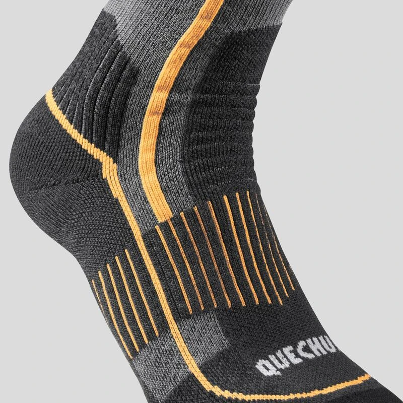 Quechua Chaussettes Chaudes De RandonnĂ©e - SH500 MOUNTAIN MID - X2 Paires â Image 5