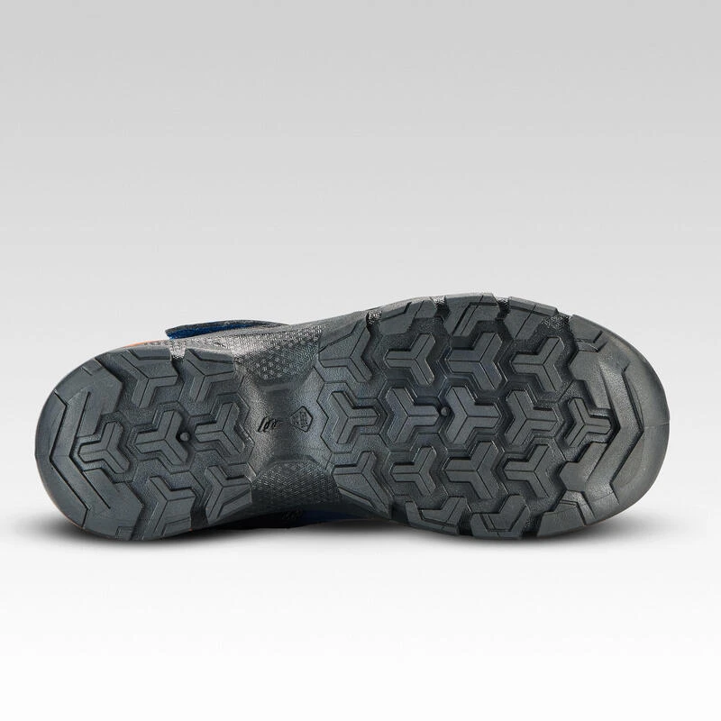 Quechua Chaussures Imperméables De Randonnée -MH120 MID Bleues- Enfant 28 AU 34 Scratch – Image 2