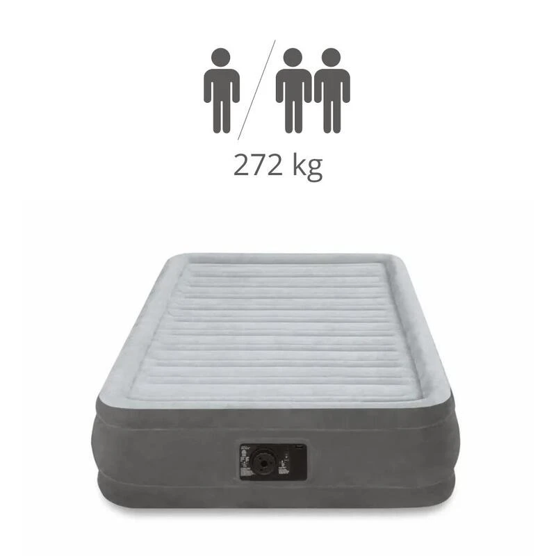 Intex Comfort-Plush 'Queen' - Lit Gonflable - 203x152x33cm - Compris Les Accessoires – Image 3