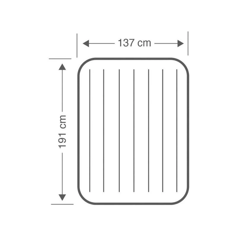 Intex Comfort-Plush 'Queen' - Lit Gonflable - 203x152x33cm - Compris Les Accessoires – Image 4