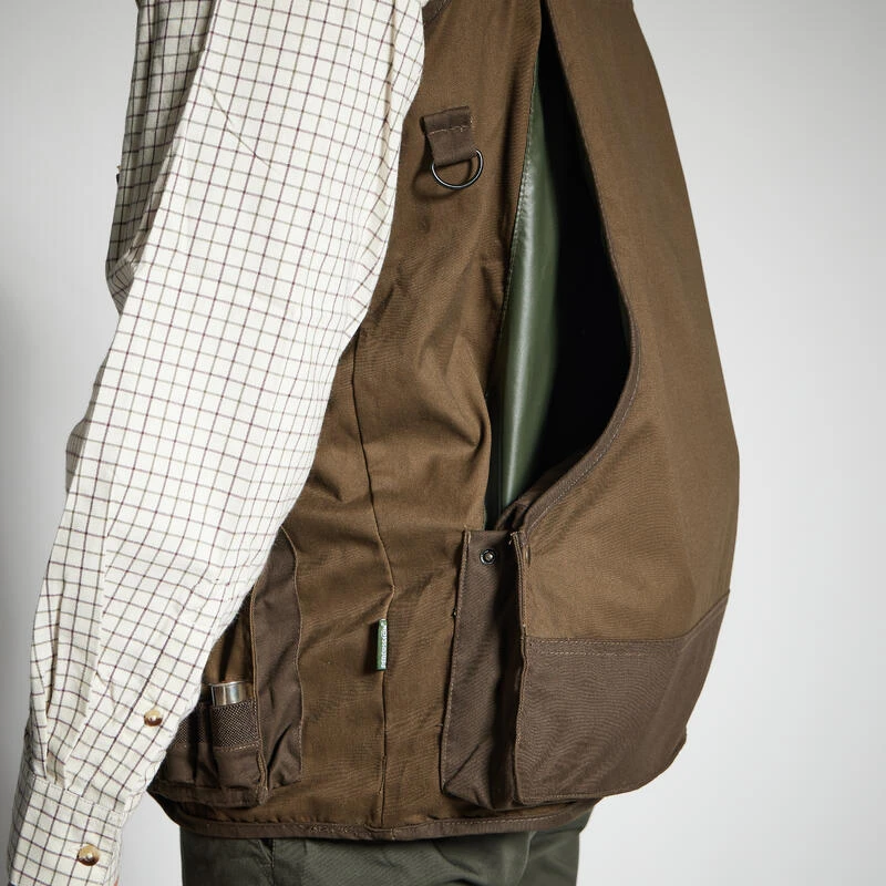 Gilet Chasse Savane Maxi Tubes Vert – Image 9