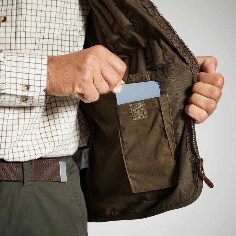 Gilet Chasse Savane Maxi Tubes Vert – Image 10