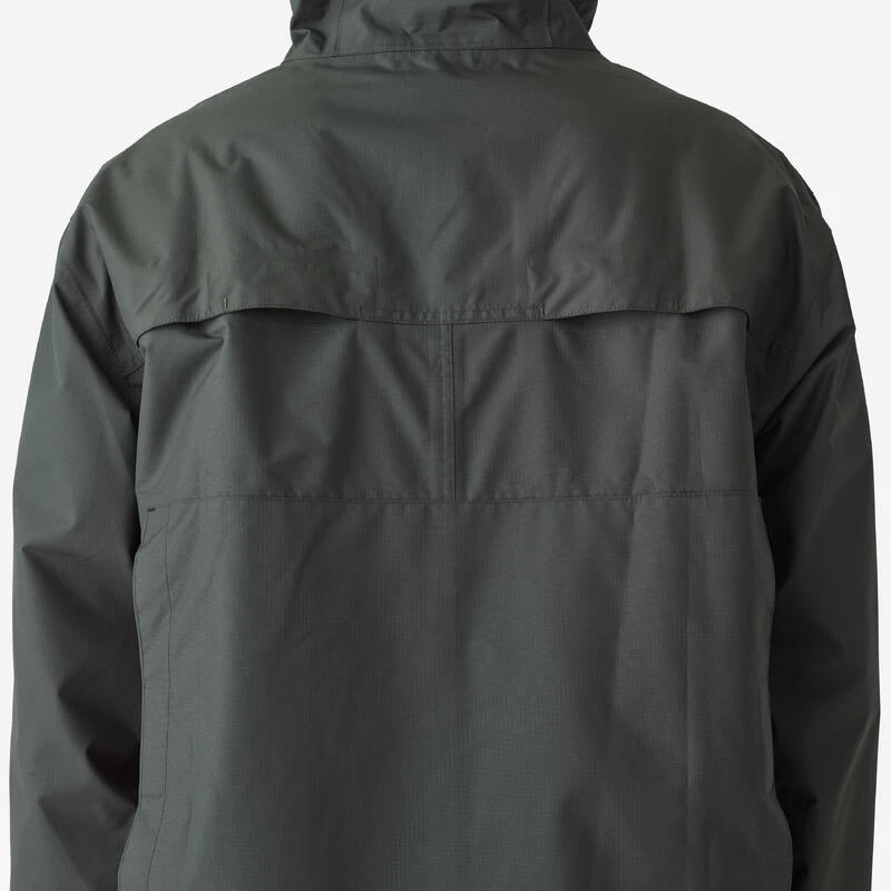 Manteau Long Chasse Imperméable 500 Vert – Image 5
