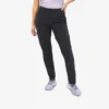 Quechua Pantalon Modulable De Randonnée Montagne - MH550 - Noir- Femme