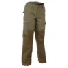 PANTALON RENFORT JUNIOR - 100 VERT ET MARRON