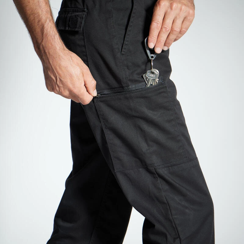 PANTALON STEPPE 300 SECOND CHOIX NOIR – Image 4