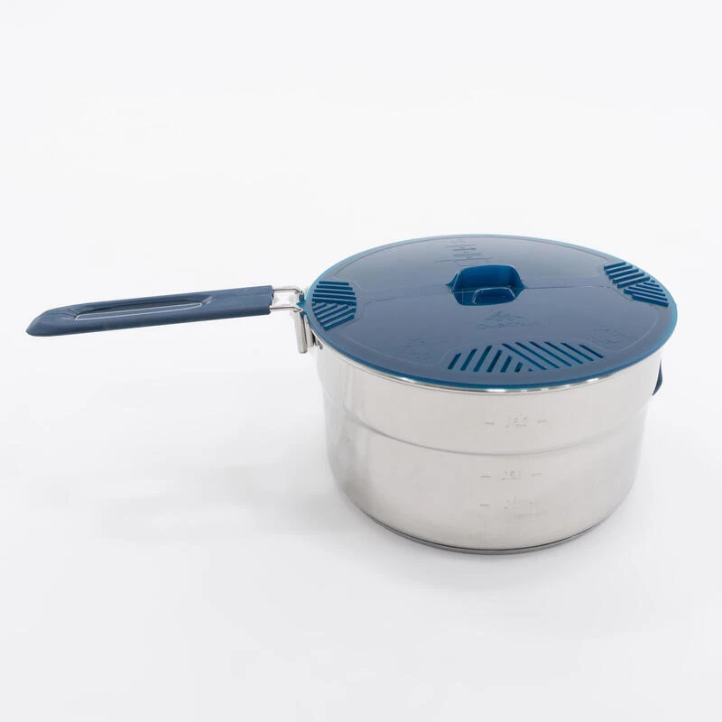 Quechua Popote Camp Du Randonneur MH100 Inox 4 Personnes (2,6L) – Image 4