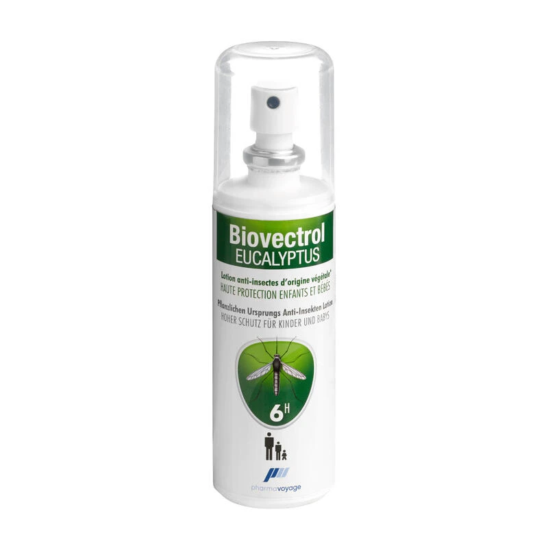 No Brand Spray Anti Insectes Naturel - BIOVECTROL - Eucalyptus Citronné - 75 Ml