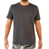 T-shirt Manches Courtes Coton Homme - 100 Carbon Gris