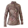 T-SHIRT MANCHES LONGUES CHASSE FEMME SILENCIEUX RESPIRANT CAMOUFLAGE 500