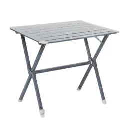 Table Camping Ă Clayettes Aluminium 80 Cm