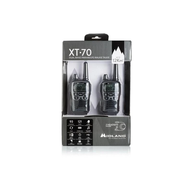 MIDLAND Talkie-Walkie - Adulte - XT70 – Image 3