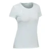 Quechua Tee Shirt Ultra Léger De Randonnée Rapide FH 500 Femme Gris.