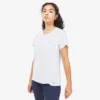 Quechua Tee Shirt Ultra Léger De Randonnée Rapide FH 500 Femme Ice.