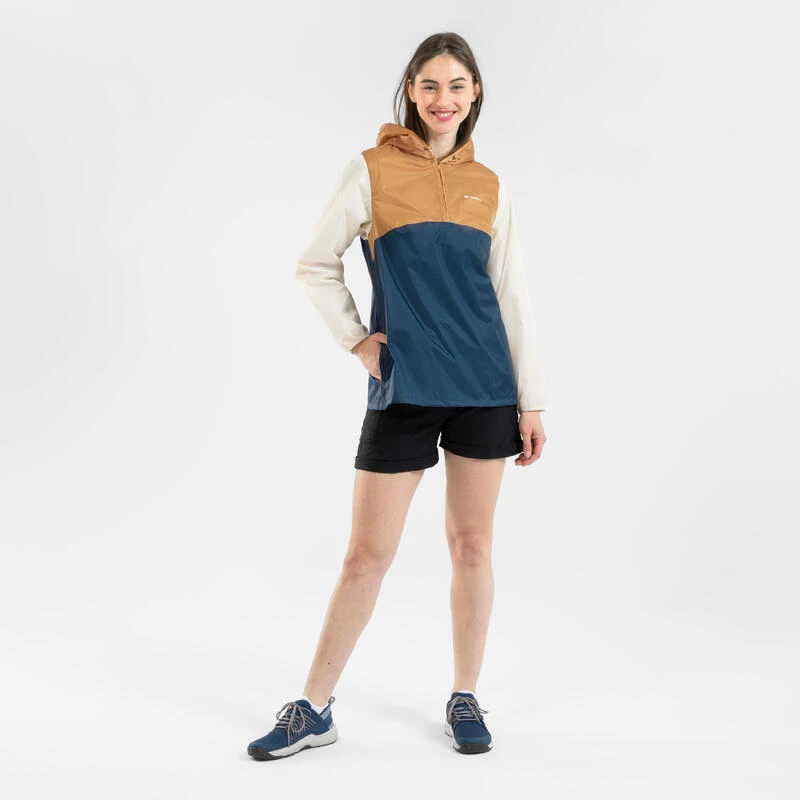 Quechua Veste Coupe Vente Et Déperlante De Randonnée - Raincut 1/2 Zip - Femme – Image 3