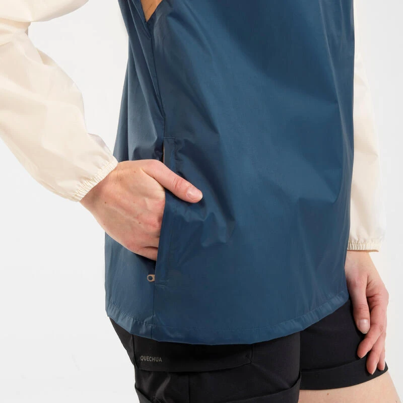 Quechua Veste Coupe Vente Et Déperlante De Randonnée - Raincut 1/2 Zip - Femme – Image 7