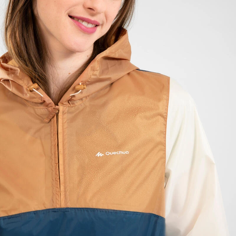 Quechua Veste Coupe Vente Et Déperlante De Randonnée - Raincut 1/2 Zip - Femme – Image 8