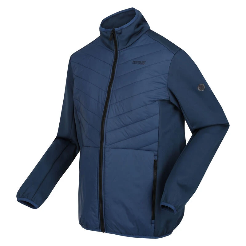 Regatta Veste Matelassée CLUMBER HYBRID Homme (Bleu Foncé) – Image 3