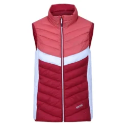 Regatta Veste Sans Manches HARROCK Femme (Rouge Foncé / Corail Clair)