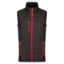 Regatta Veste Sans Manches NAVIGATE Homme (Noir / Rouge Classique)